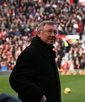 Alex Ferguson, técnico do Manchester United