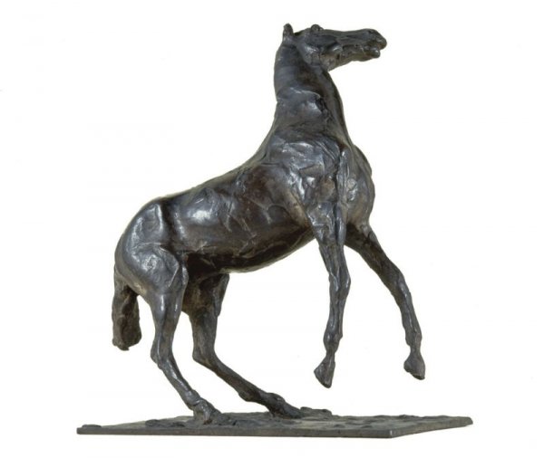 A escultura O Cavalo também estará exposta no MON (Edgar Degas – Paris (França) (1834-1917) / Coleção Masp / Foto de João Musa / Divulgação)